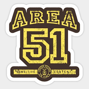 Area 51 Sticker